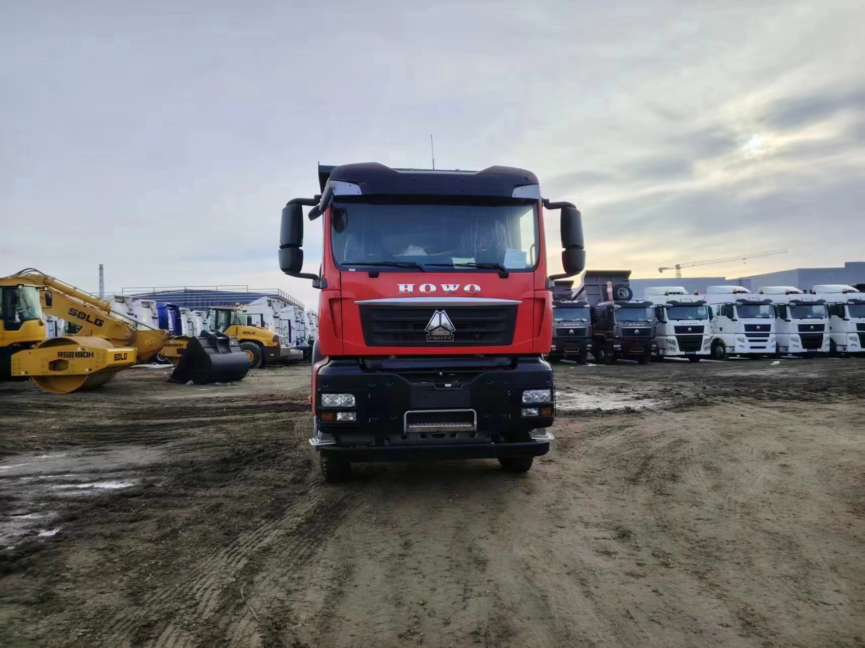 کامیون کمپرسی Sinotruk Howo TX 400 HP 6x4 5.6M (ملی VI)