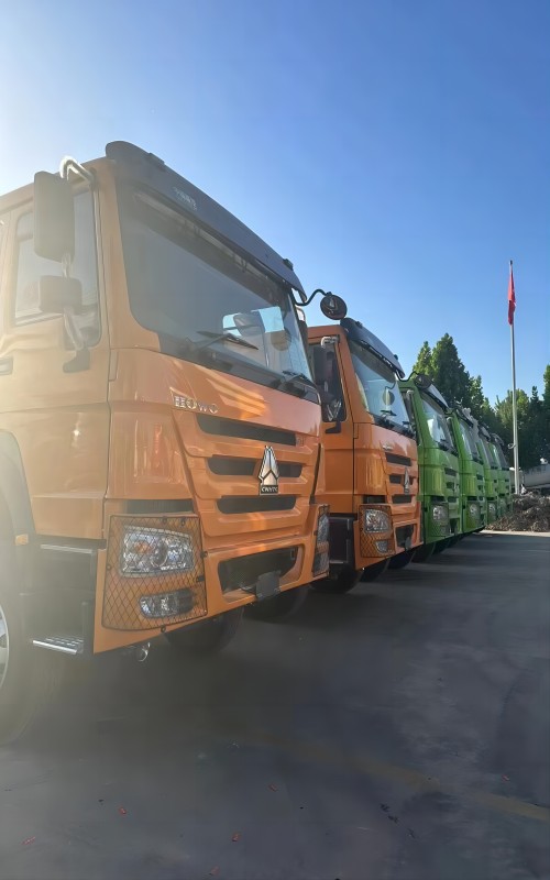 Sinotruk Country II و Country III با نام تجاری جدید 6*4/*8 4 کامیون کمپرسی